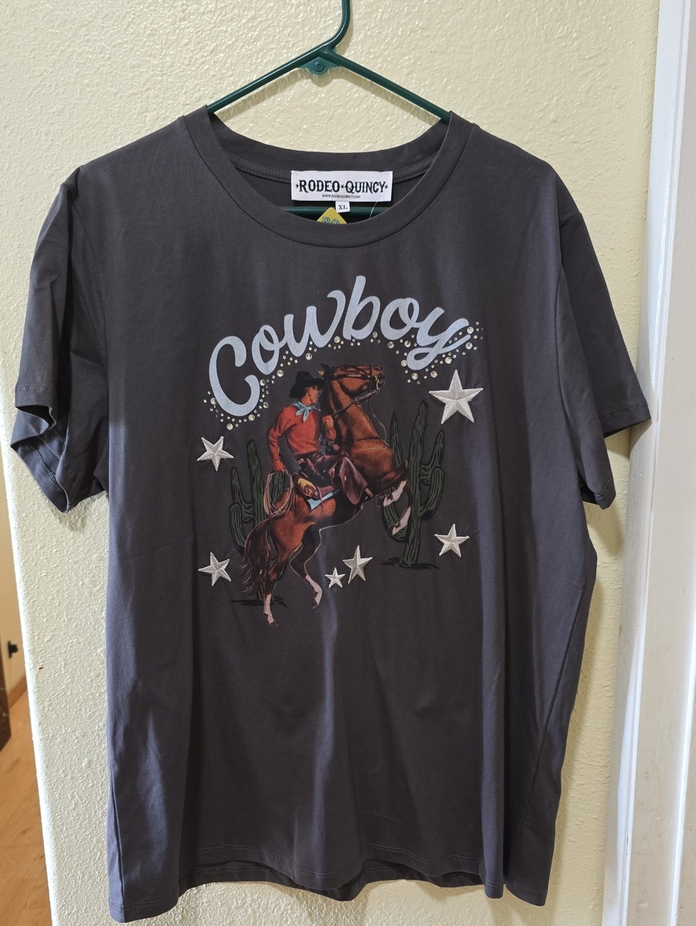 Rodeo Quincy Rhinestone Cowboy Graphic Tee